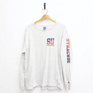 Vintage Syracuse University Orangemen Long Sleeve T Shirt Large